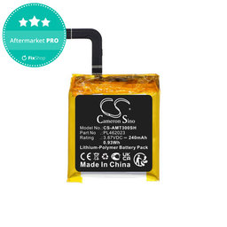 Akku batterie für Amazfit GTS3, 240mAh, Li-Pol, 3.87V, PL462023, HQ