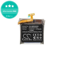 Batterie für Samsung Watch 5 40mm, 270mAh, Li-Pol, 3.88V, EB-BR900ABY, HQ