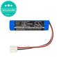Batterie für Harman/Kardon Onyx Studio 1, 2, 3400mAh, Li-Ion, 3.7V, LI11B001F, HQ