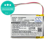 Akku batterie für Sony Mdr-Xb950n1, Srs-Ws1, 1000mAh, Li-Pol, 3.7V, LIS1553, HQ