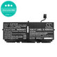 Akku batterie für Dell XPS 13 9300, 9380, 9310, 6500mAh, Li-Pol, 7.6V, 2XXFW, HQ