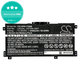 Akku batterie für HP Pavilion X360 15-CR0001NM, 4400mAh, Li-Ion, 11.55V, LK03XL, HQ