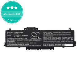 Akku batterie für HP 14, 15, 3450mAh, Li-Pol, 11.25V, AE03XL, HQ