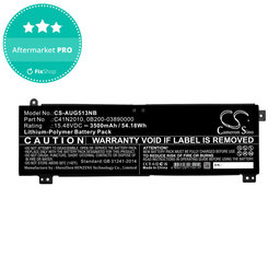 Akku batterie für Asus ROG Strix G15, G17, 3500mAh, Li-Pol, 15.48V, C41N2010, HQ