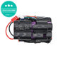 Batterie für Rowenta RH6543WH, RH6545WH, RH6547WH, 2000mAh, Li-Ion, 14.4V, RS-RH5864, HQ