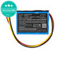 Akku batterie für Hobot 168, 188, 198, 268, 288, 298, 368, 388, 800mAh, Li-Ion, 14.8V, HB16815, HQ