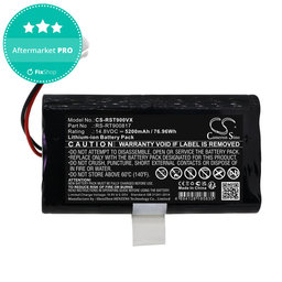Akku batterie für Rowenta Smart Force RR8021WH, 5200mAh, Li-Ion, 14.8V, RS-RT900817, HQ