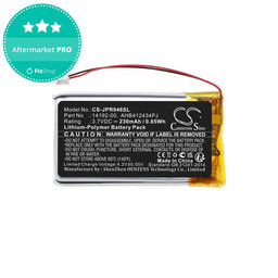 Batterie für Jabra Pro 9400, 9450, 9460, 9465, 9470, 230mAh, Li-Pol, 3.7V, 14192-00, HQ