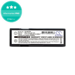 Batterie für Minolta Dg-X50-K, Pentax Optio Z10, Samsung L77, Sanyo, 700mAh, Li-Ion, 3.7V, NP-700, HQ