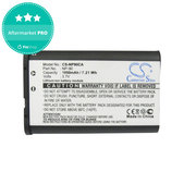 Batterie für Casio Exilim EX-H10, EX-FH100, EX-H15, EX-Z2000, EX-H20G, 1950mAh, Li-Ion, 3.7V, NP-90, HQ