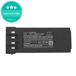 Akku batterie für Hiab 077 Hiduo, 088CL, 095, 2000mAh, Ni-MH, 7.2V, RNBB7215, 2.250.1000, HQ