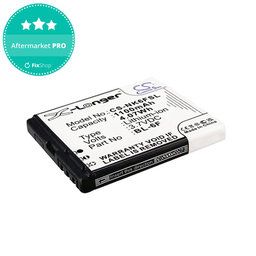 Akku batterie für Nokia N78, N79, N95 8GB, 1100mAh, Li-Ion, 3.7V, BL-6F, HQ