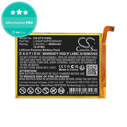 Akku batterie für ZTE Blade V Smart, V30 Vita, 4900mAh, Li-Pol, 3.85V, Li3949T44P8h906450, HQ