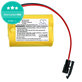 Akku batterie für GE A06b-6093-K001, 2200mAh, Li-MnO2, 6V, BR-AGCF2W, HQ