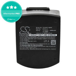 Akku batterie für Hilti SFC14-A, SFH140A, 4000mAh, Li-Ion, 14.4V, B14/3.3, HQ