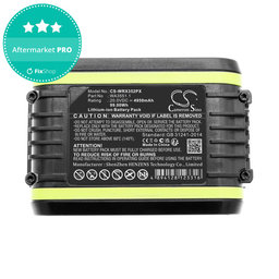 Akku batterie für Worx WX800.9 MAX, WX-JCR.9, 4950mAh, Li-Ion, 20V, WA3551.1, HQ