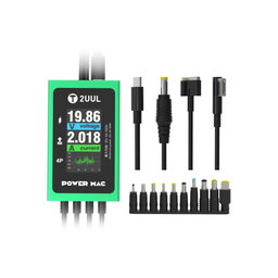 Diagnose-Netzkabel mit Digitalanzeige für Laptops, 2UUL PW08