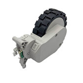 Rad mit Motor, Rechts, Weiß für Xiaomi Dreame Bot L10, L10s, L20, X30, X40, Mova E30, S10 Plus, Mi Robot Vacuum X10 Plus, X20 Plus, S10+
