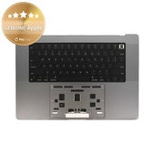 Oberer Tastaturrahmen für MacBook Pro 16" A2780 (2023), mit US-Tastatur und Akku, Space Gray, 661-32189, Genuine Apple