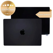 LCD-Display für MacBook Pro 14", A3112, A3185 (2024), mit Frontglas und Deckel, Nano-Texture, Space Black, 661-41795, Genuine Apple