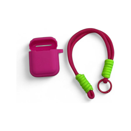 Silikonhülle für AirPods 1 und 2, Light Pink