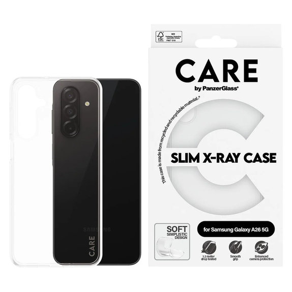 Hülle X-Ray für Samsung Galaxy A26 5G, Transparent, PanzerGlass