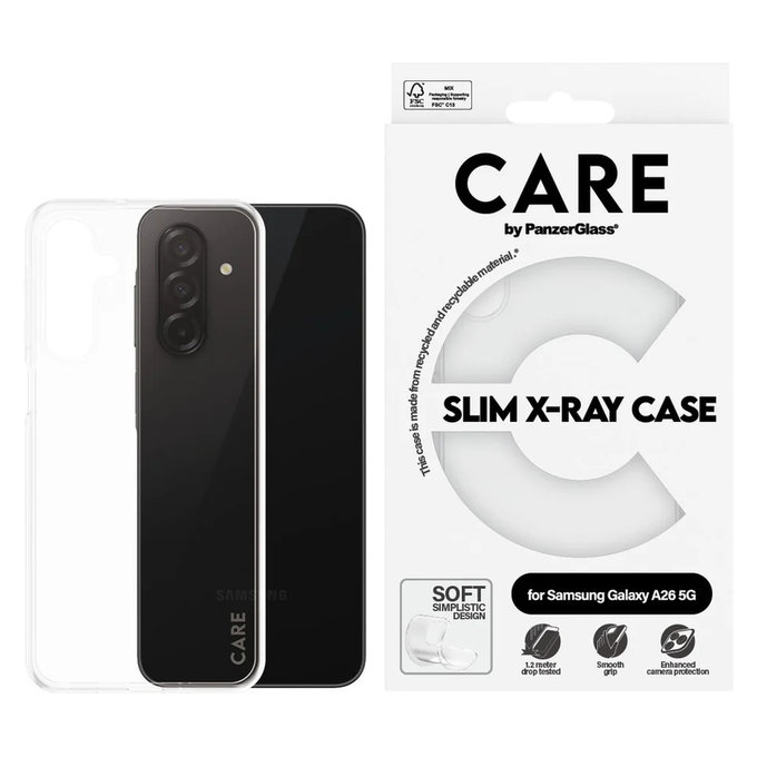 Hülle X-Ray für Samsung Galaxy A26 5G, Transparent, PanzerGlass