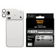 Fender Kameraobjektivschutz für iPhone 17 Pro Max, Silber, PanzerGlass