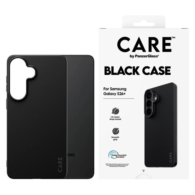 Hülle TPU für Samsung Galaxy S26+, Schwarz, PanzerGlass