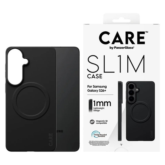 Hülle SL1M für Samsung Galaxy S26+, Schwarz, PanzerGlass