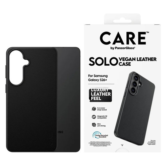 Hülle Solo für Samsung Galaxy S26+, Schwarz, PanzerGlass