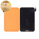 Glas der Rückabdeckung für iPhone 17 Pro, Orange, Pulled A