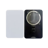 Backcover Glas mit MagSafe für iPhone 17 Pro Max, Silver