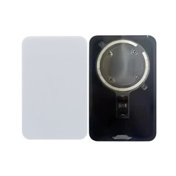 Backcover Glas mit MagSafe für iPhone 17 Pro Max, Silver