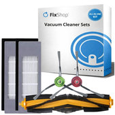 Ersatzteilset für Yeedi Vac 2 Pro (1x Hauptbürste, 2x Filter, 2x Seitenbürste)