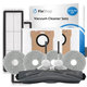 Ersatzteilset für Xiaomi Dreame L10s Ultra, Xiaomi Dreame L10s Pro (1x Hauptbürste, 2x Filter, 2x Seitenbürste, 4x Wischtuch, 2x Staubbeutel)