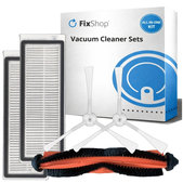 Ersatzteilset für Xiaomi Mi Robot Vacuum Mop Essential (Mijia G1) (1x Hauptbürste, 2x Filter, 2x Seitenbürste)