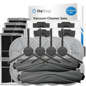 Ersatzteilset für Xiaomi Dreame Mova E30 Ultra (2x Hauptbürste, 4x Filter, 4x Seitenbürste, 8x Wischtuch, 4x Staubbeutel)