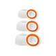 Ersatz-Silikon-Ohrstöpsel für AirPods 3 Pro, Memory Foam, Set (L, M, S), Weiß