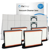 Ersatzteilset für BOSCH GAS 25 (4x Filter, 8x Staubbeutel)