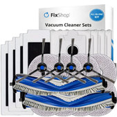 Ersatzteilset für Ecovacs Omni T30 (2x Hauptbürste, 4x Filter, 4x Seitenbürste, 8x Wischtuch, 4x Staubbeutel)