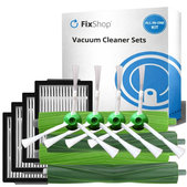 Ersatzteilset für iRobot Roomba e-series, i-series, j-series (2 Paare Hauptbürsten, 4x Filter, 4x Seitenbürste)