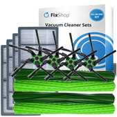 Ersatzteilset für iRobot Roomba S9, S9+ (2 Paare Hauptbürsten, 4x Filter, 4x Seitenbürste)