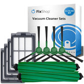 Ersatzteilset für iRobot Roomba Plus 405 Combo, 505 Combo (2x Hauptbürste, 4x Filter, 4x Seitenbürste)