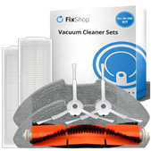 Ersatzteilset für Xiaomi Mi Robot Vacuum Mop 2 Pro, 2 Lite (1x Hauptbürste, 2x Filter, 2x Seitenbürste, 2x Wischtuch)