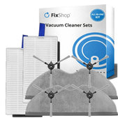 Ersatzteilset für Xiaomi Robot Vacuum E5 (2x Filter, 4x Seitenbürste, 2x Wischtuch)