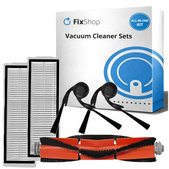 Ersatzteilset für Xiaomi Robot Vacuum 5, 5 Pro (1x Hauptbürste, 2x Filter, 2x Seitenbürste)