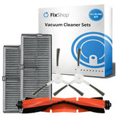 Ersatzteilset für Xiaomi Robot Vacuum H40 - Standard set (1x Hauptbürste, 2x Filter, 2x Seitenbürste)