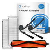 Ersatzteilset für Xiaomi Robot Vacuum S40 Pro (1x Hauptbürste, 2x Filter, 2x Seitenbürste)