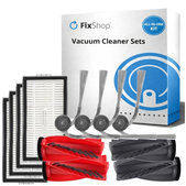 Ersatzteilset für Roborock Qrevo Edge 2 Pro (2x Hauptbürste, 4x Filter, 4x Seitenbürste)